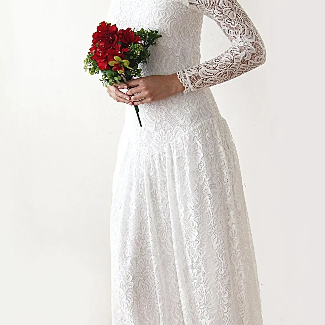 Champagne Rustic dress #1182