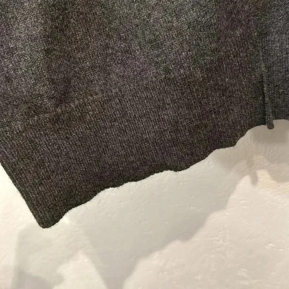Charter Club Luxury Cashmere Long Gray Open Cardigan size XS