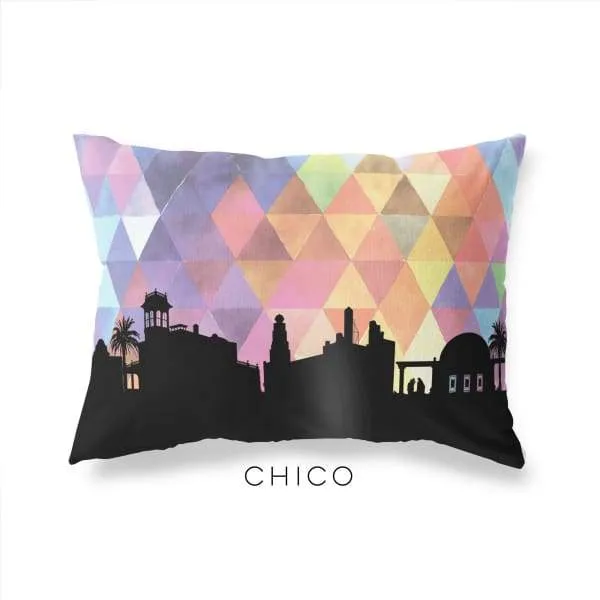 Chico, California geometric skyline
