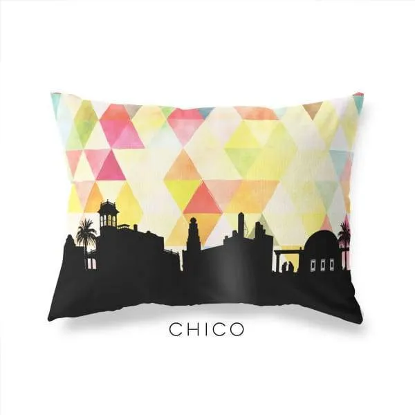 Chico, California geometric skyline