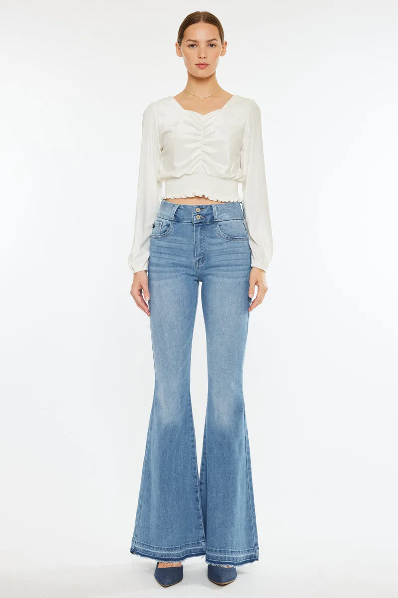 Cinthia Ultra High Rise Super Flare Jeans
