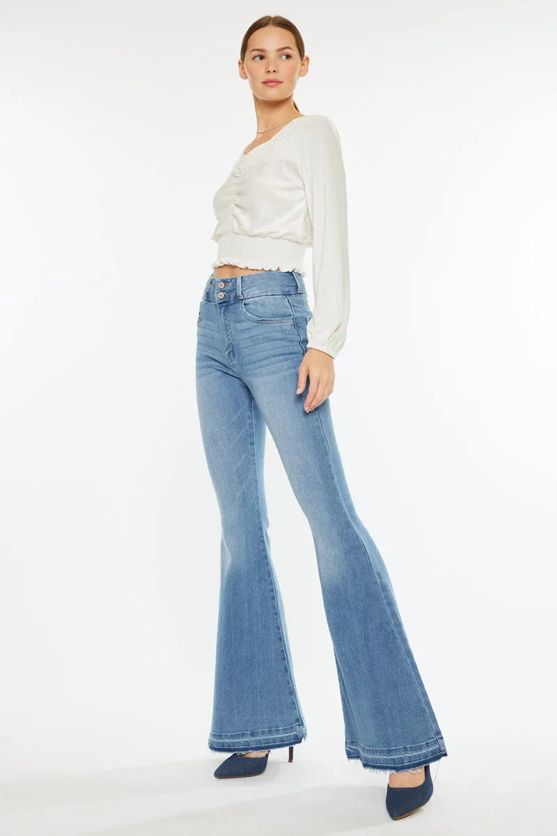 Cinthia Ultra High Rise Super Flare Jeans
