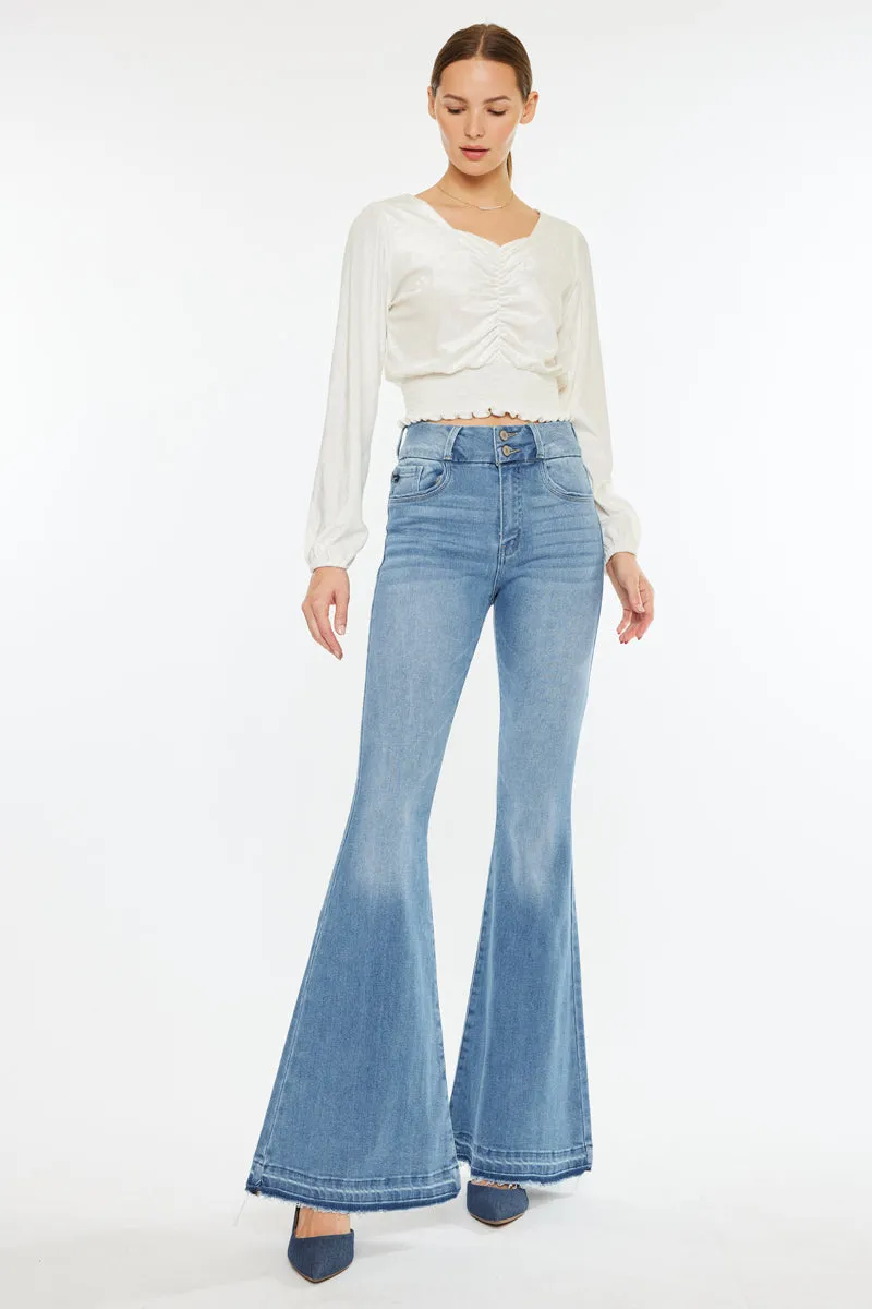 Cinthia Ultra High Rise Super Flare Jeans