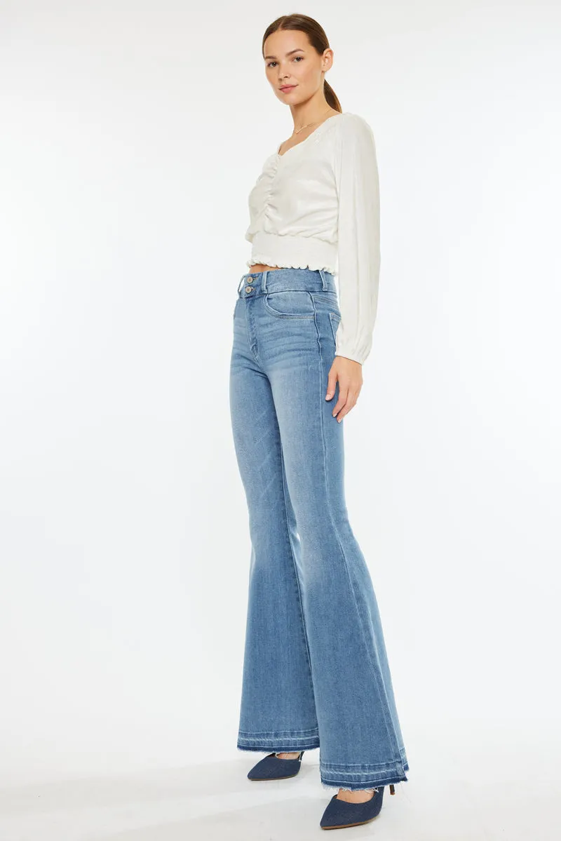 Cinthia Ultra High Rise Super Flare Jeans