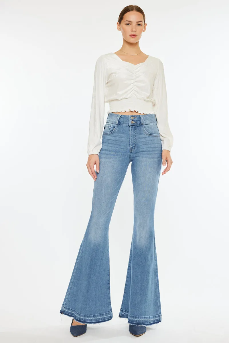 Cinthia Ultra High Rise Super Flare Jeans