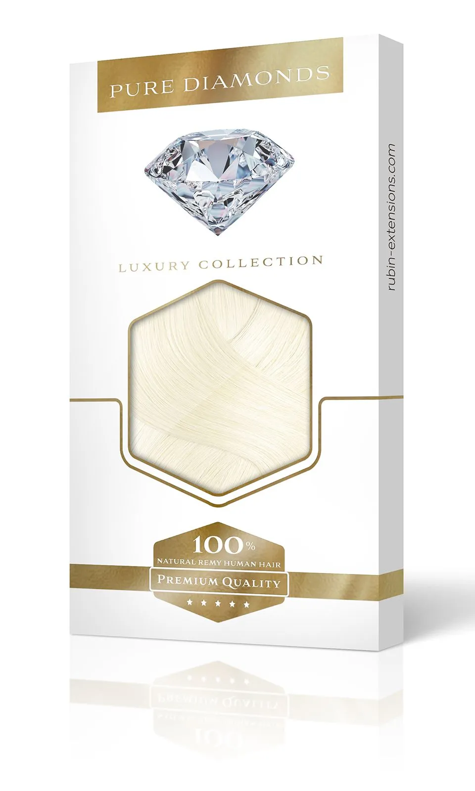 Clip-in Extensions Diamond Line Beach Blonde
