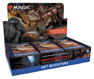 COMMANDER LEGENDS: BATTLE FOR BALDUR'S GATE Set Boosters