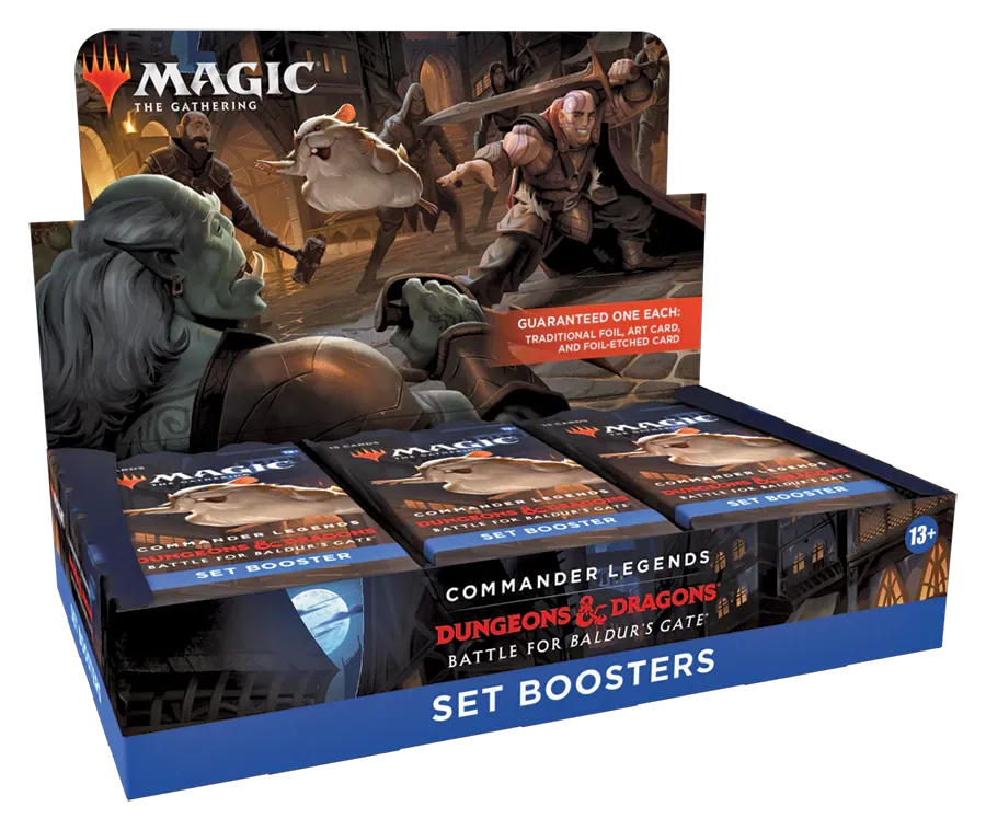 COMMANDER LEGENDS: BATTLE FOR BALDUR'S GATE Set Boosters