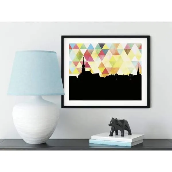 Corinth, Vermont geometric skyline