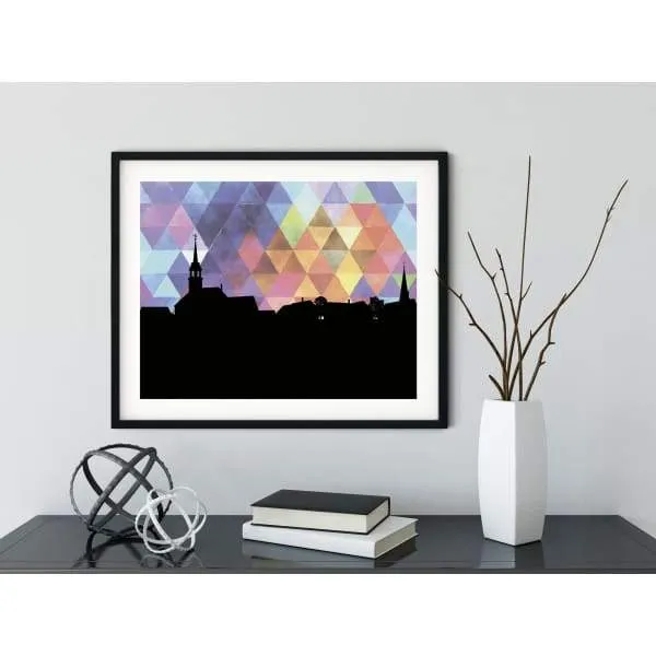 Corinth, Vermont geometric skyline