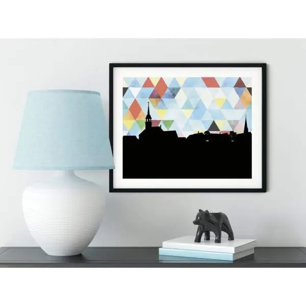 Corinth, Vermont geometric skyline