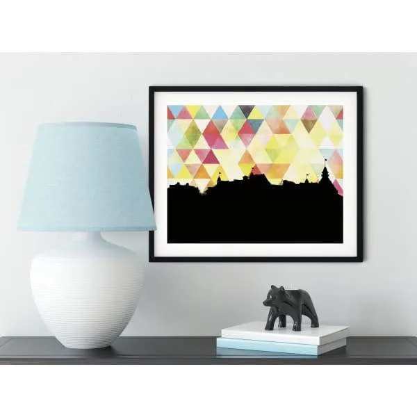 Coronado, California geometric skyline