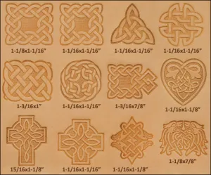 Craftool Celtic 3-D Stamp Set