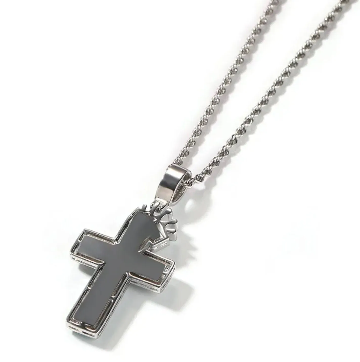 Cross Necklace | Cross Necklace Women | Cross Necklace for Men | Iced Out Chain | Cross Chains | Cross Pendant | Diamond Cross Chain | Chain