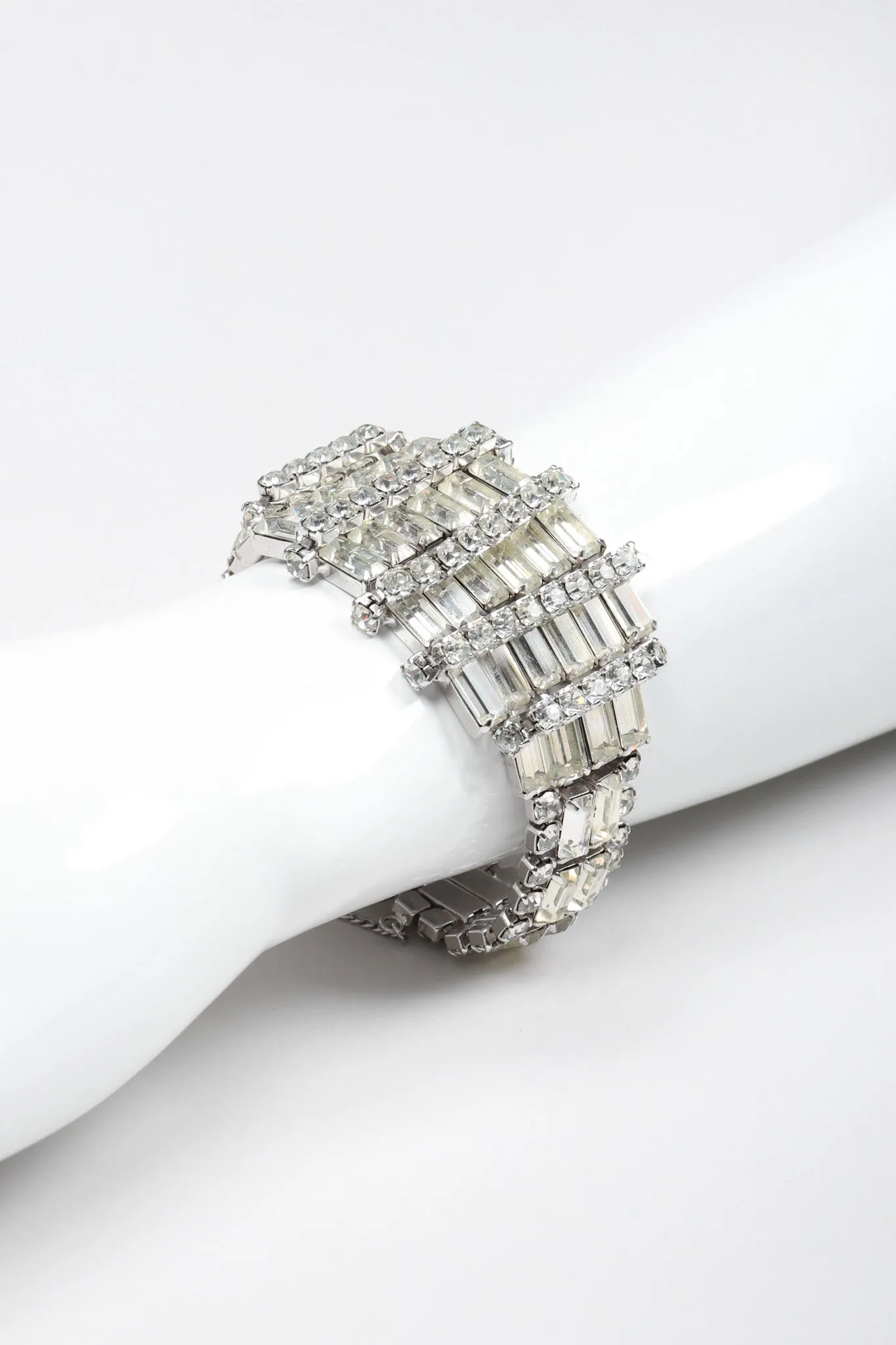 Crystal Deco Baguette Bracelet