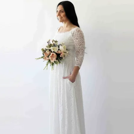 Curvy Dress with pockets #1270