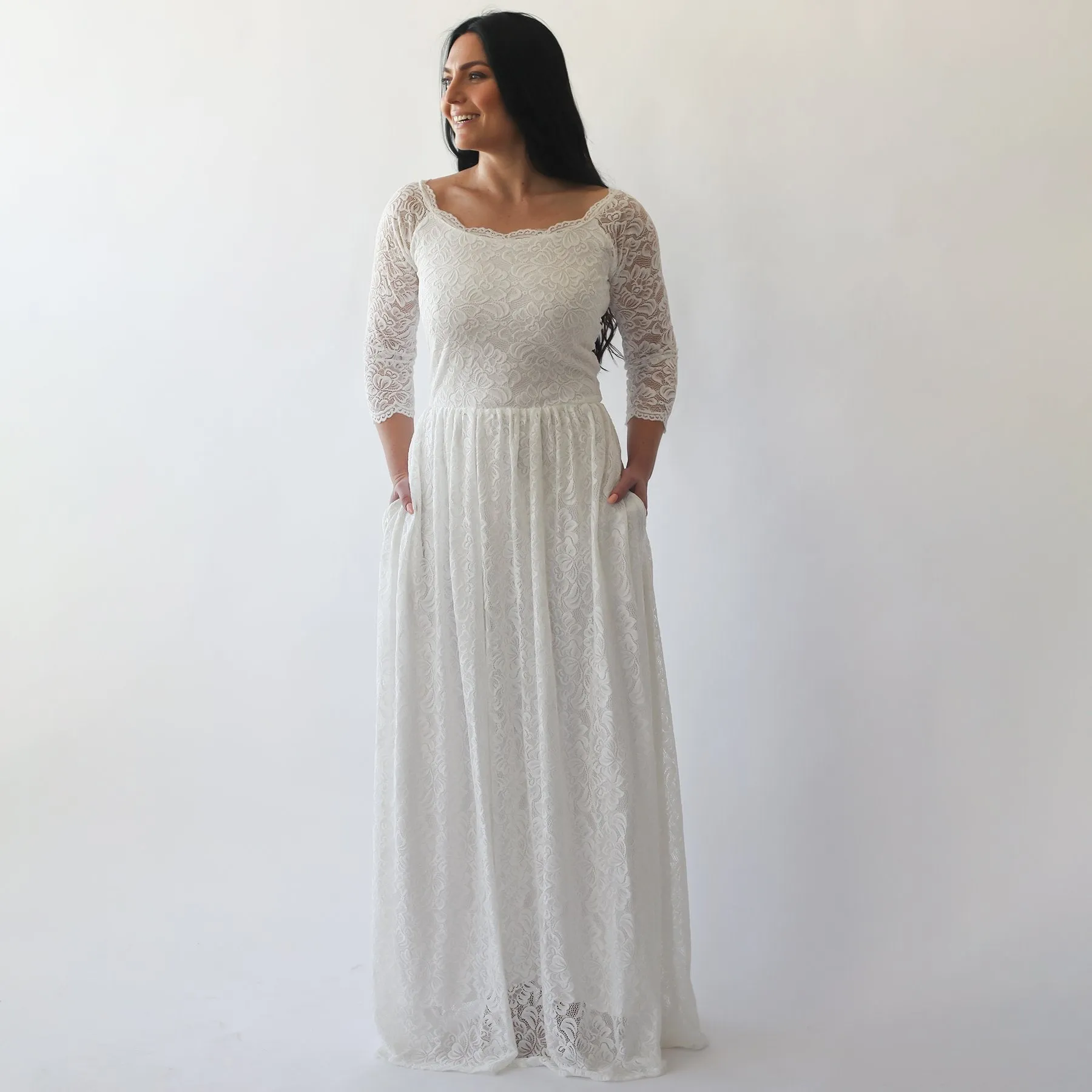 Curvy Dress with pockets #1270