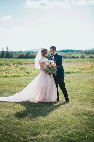 Curvy Fairy Blush dress #1293