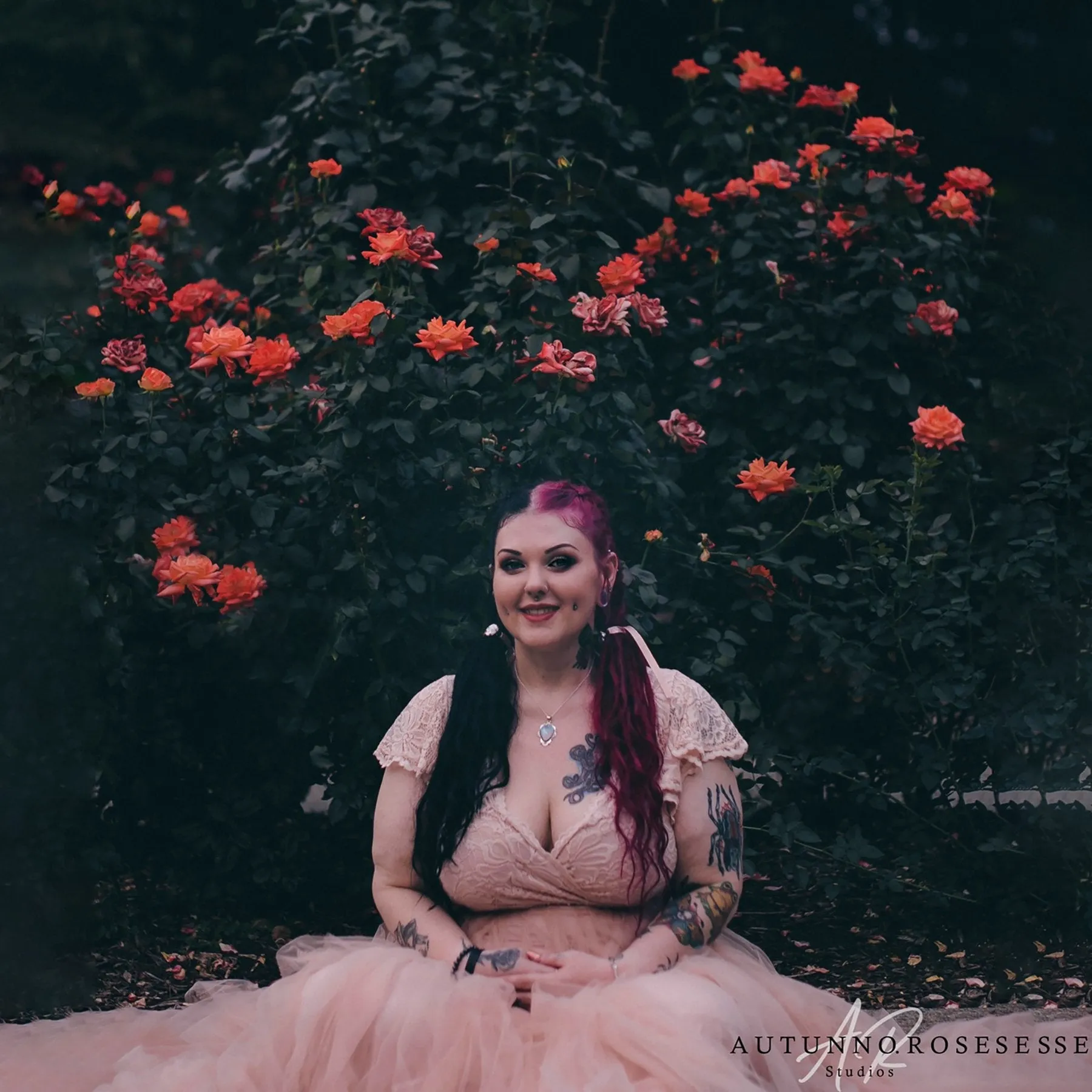 Curvy Fairy Blush dress #1293