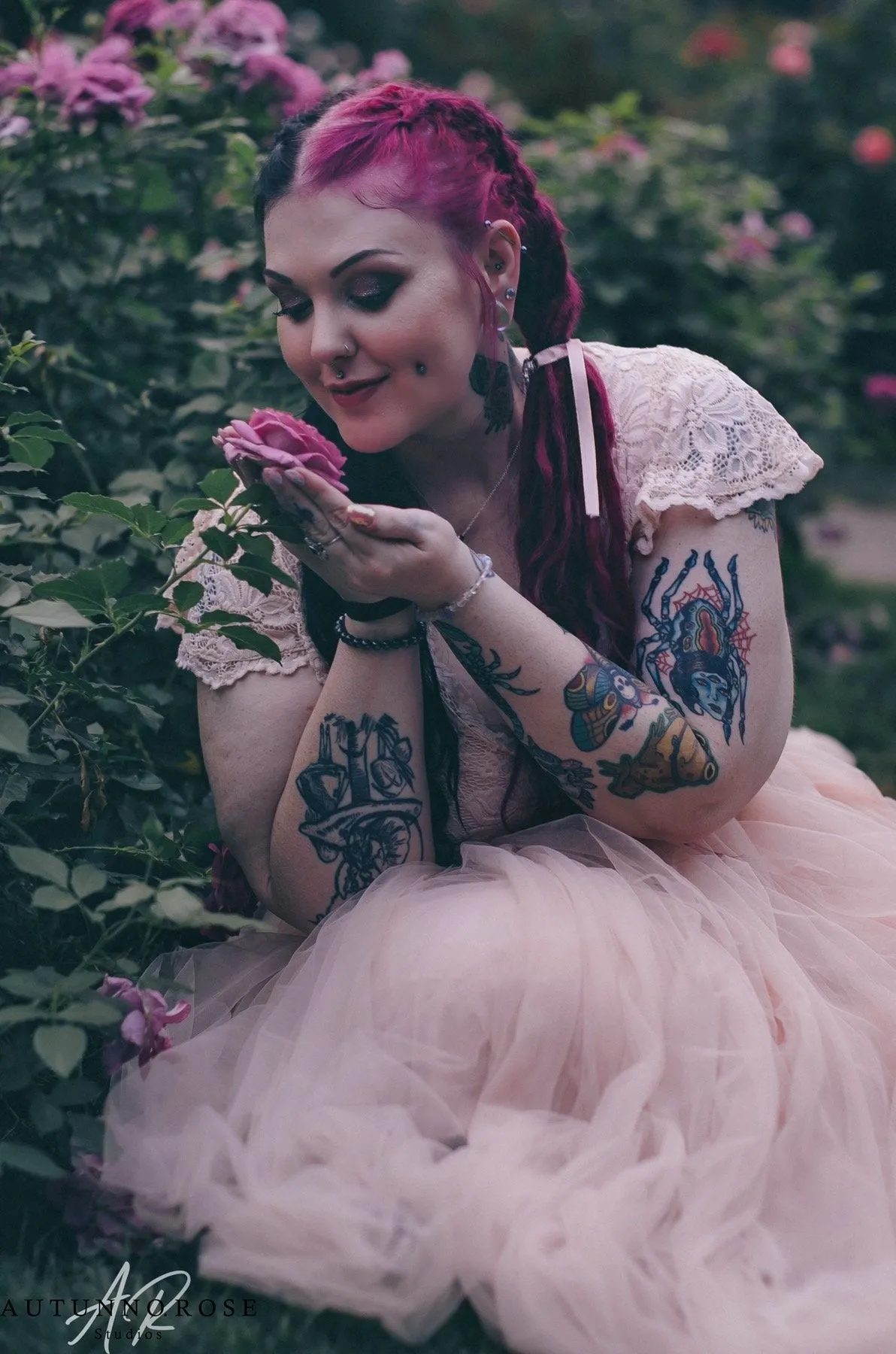 Curvy Fairy Blush dress #1293
