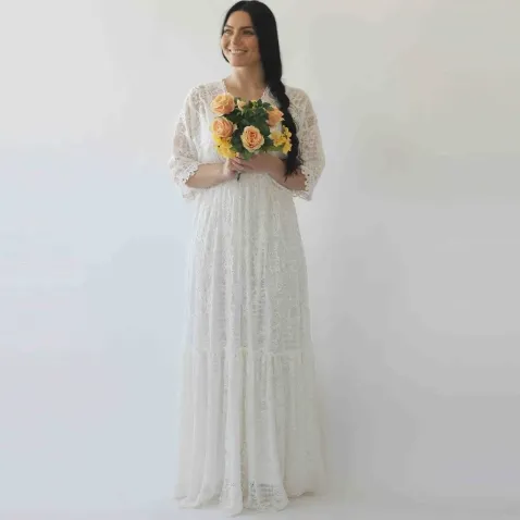 Curvy wedding Dress #1241