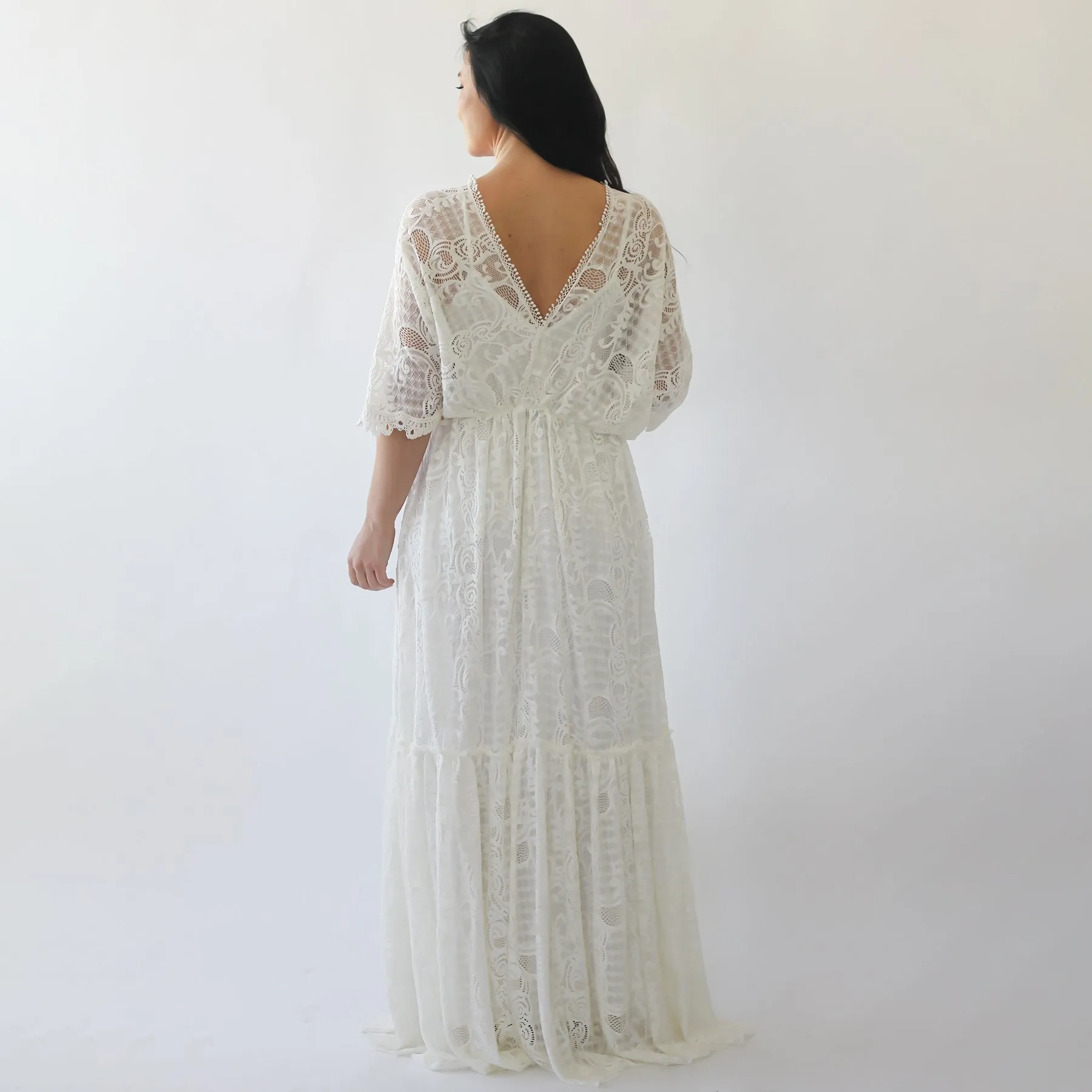 Curvy wedding Dress #1241