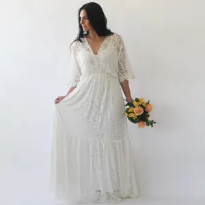 Curvy wedding Dress #1241