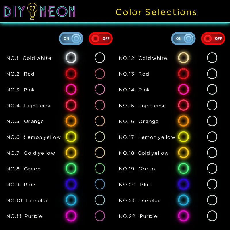CUSTOM NEON SIGNS｜CREATE YOUR OWN DESIGN