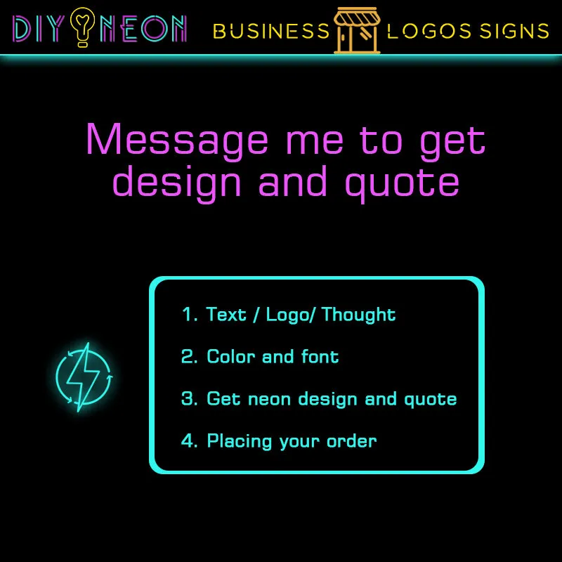 CUSTOM NEON SIGNS｜CREATE YOUR OWN DESIGN