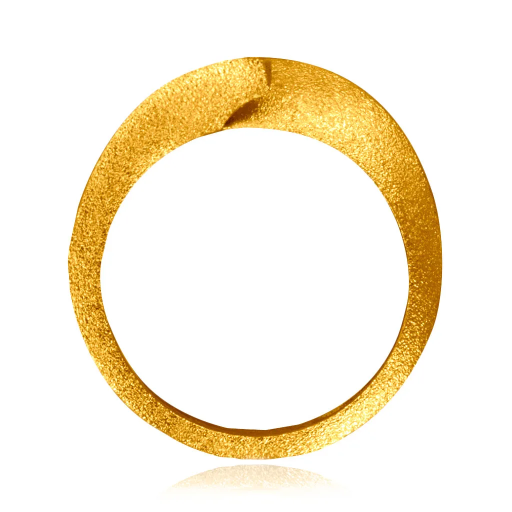 Dance Of Life Diamond Back Wedding Band