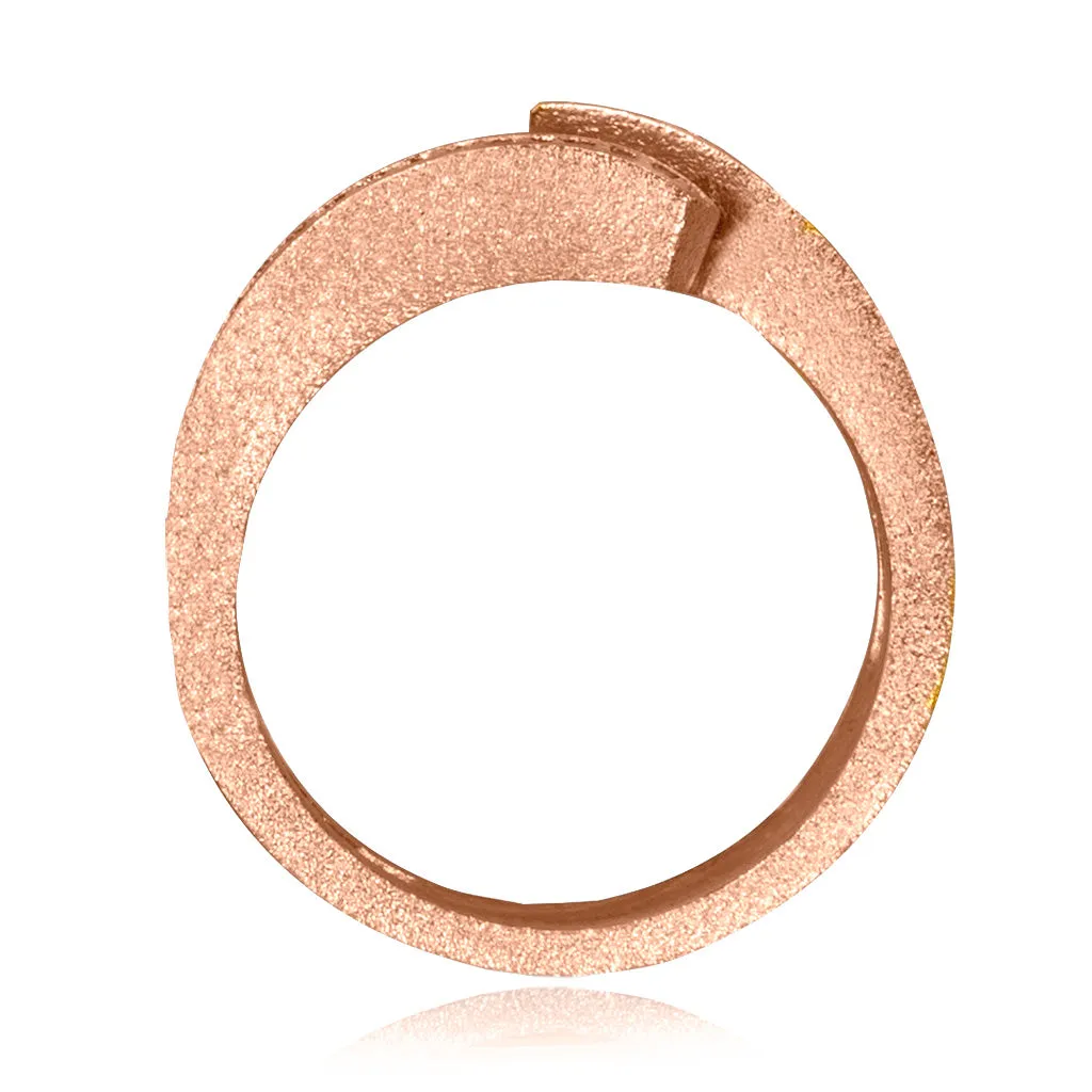 Dance Of Life Diamond Back Wedding Band
