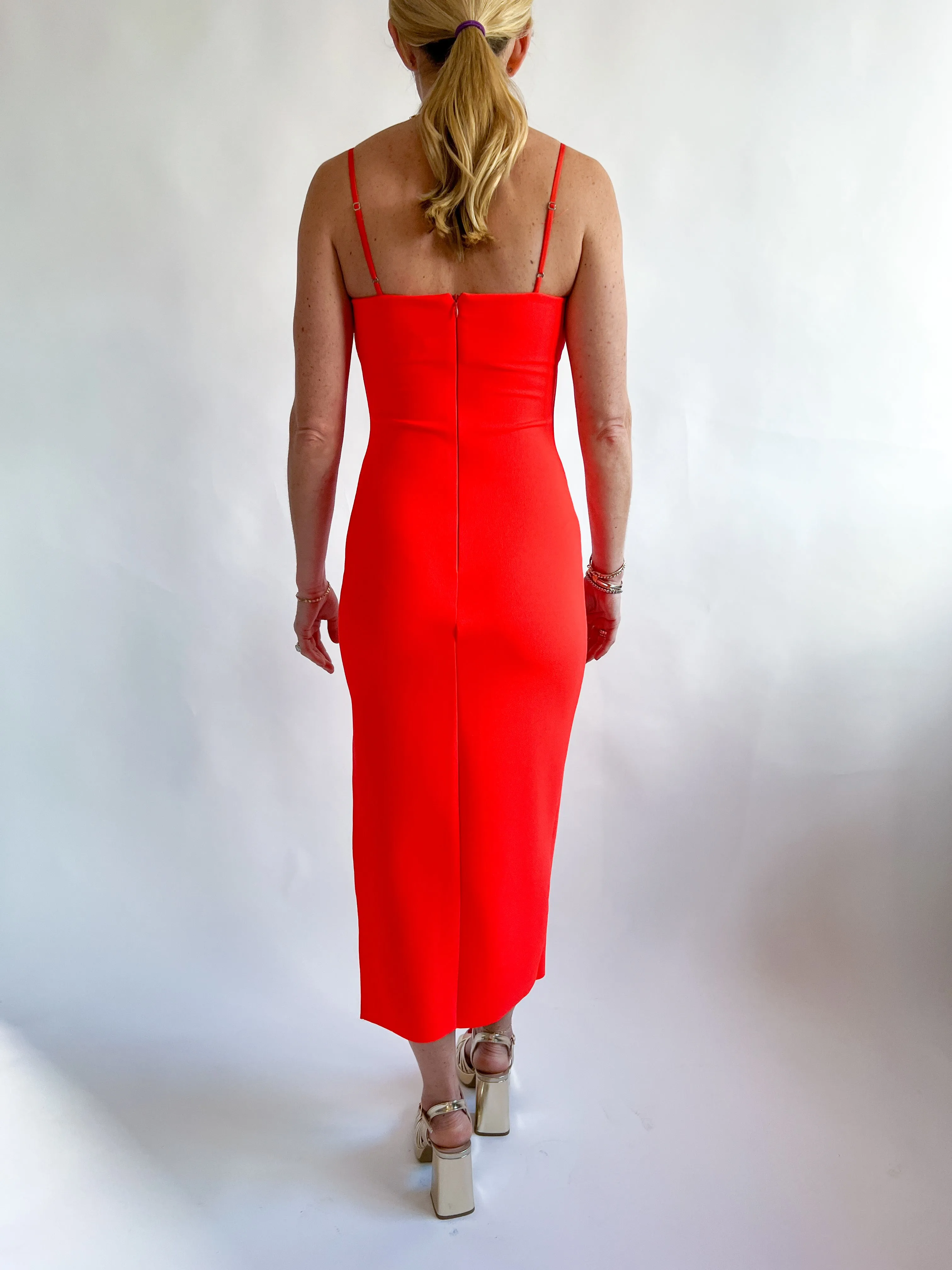 Dior Neon Midi Dress