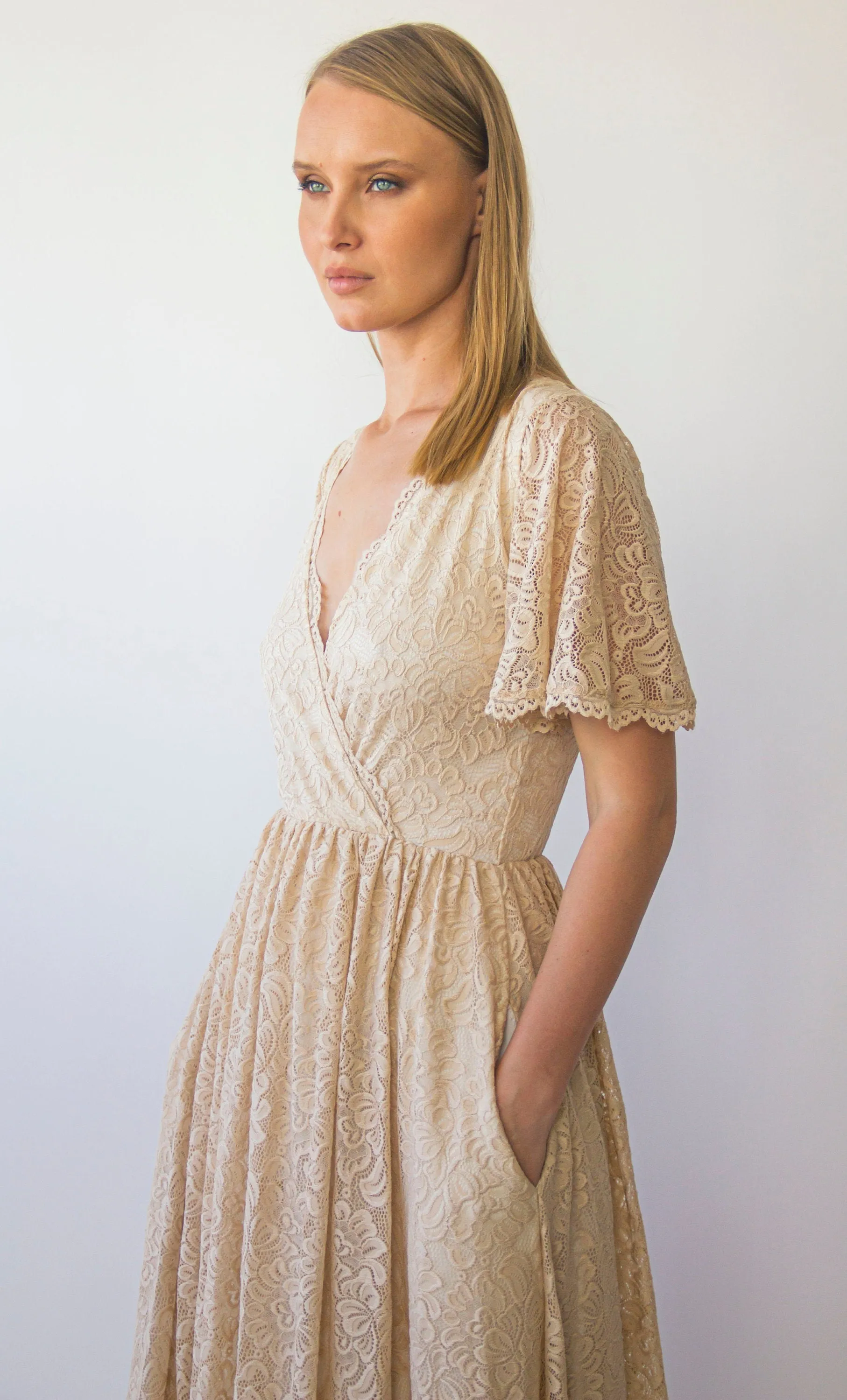 Dress with pockets #1407