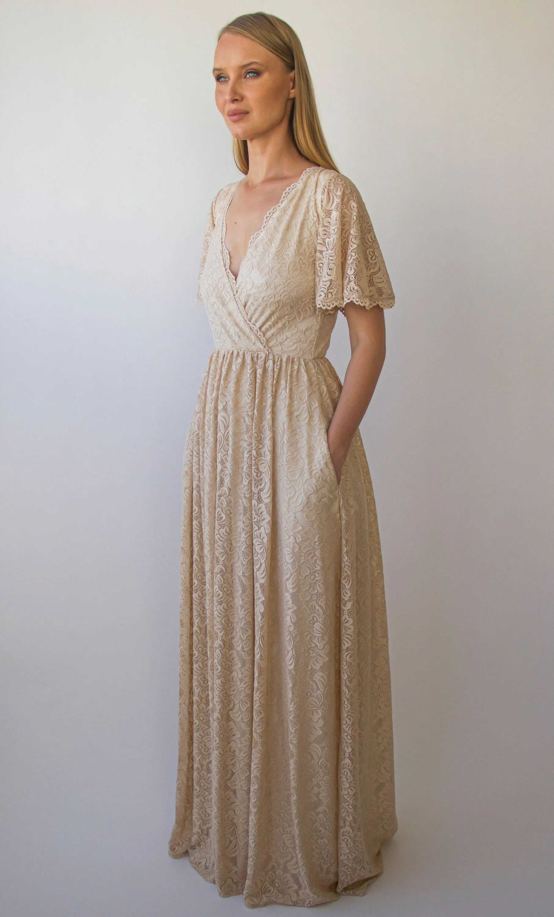 Dress with pockets #1407