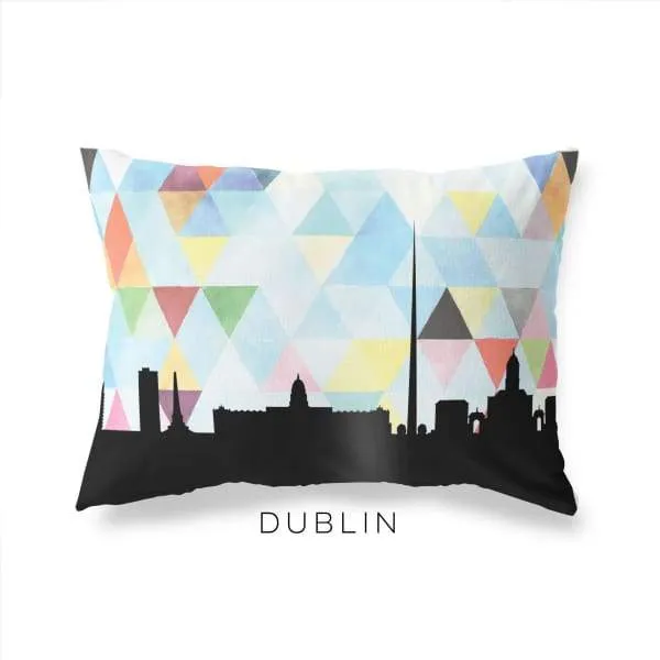 Dublin, Ireland geometric skyline