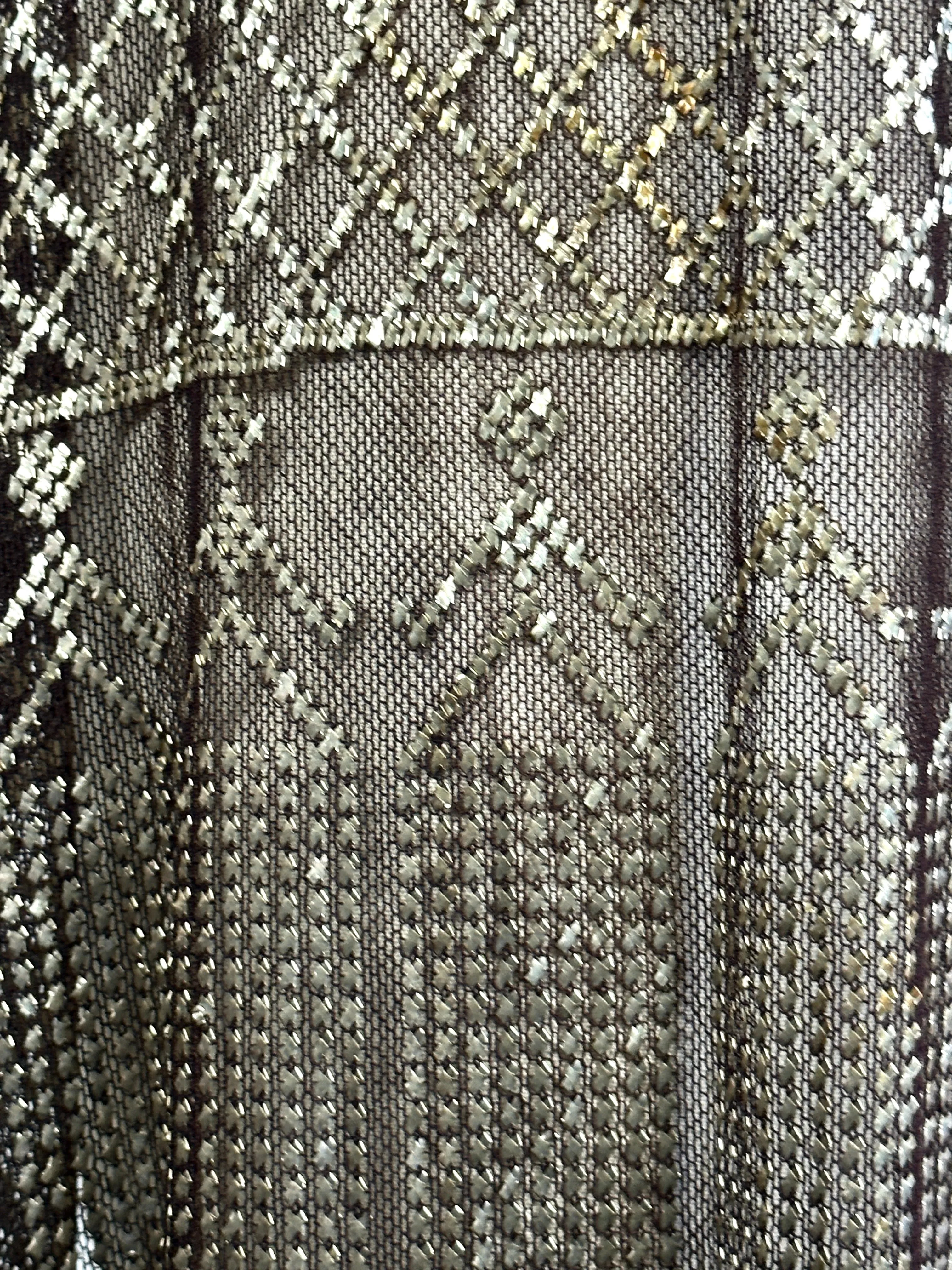 EGYPTIAN REVIVAL 20s Mesh & Metal Assuit