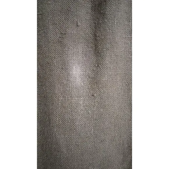 Eileen Fisher New York Medium Linen Brown Maxi Wrap Boho Lagenlook Minimalist Sk