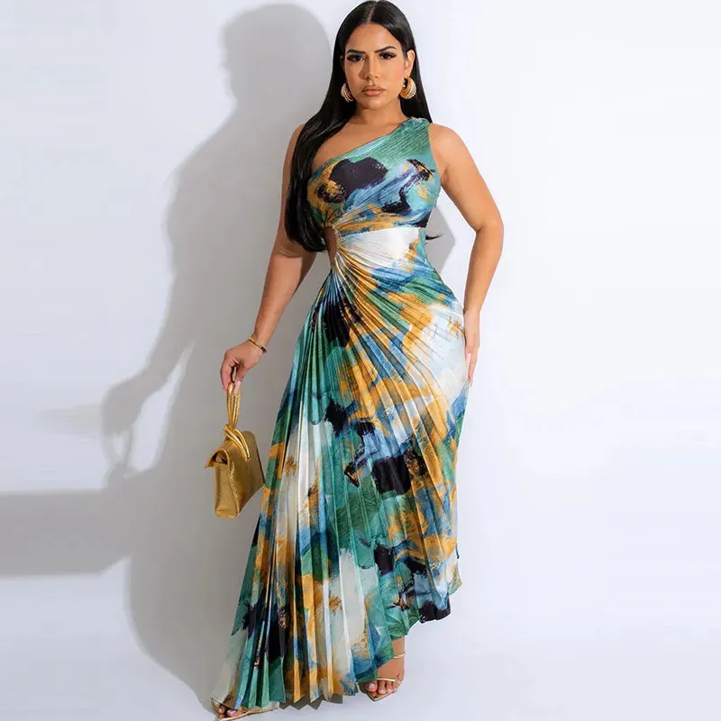 Elysian Flow Maxi Dress
