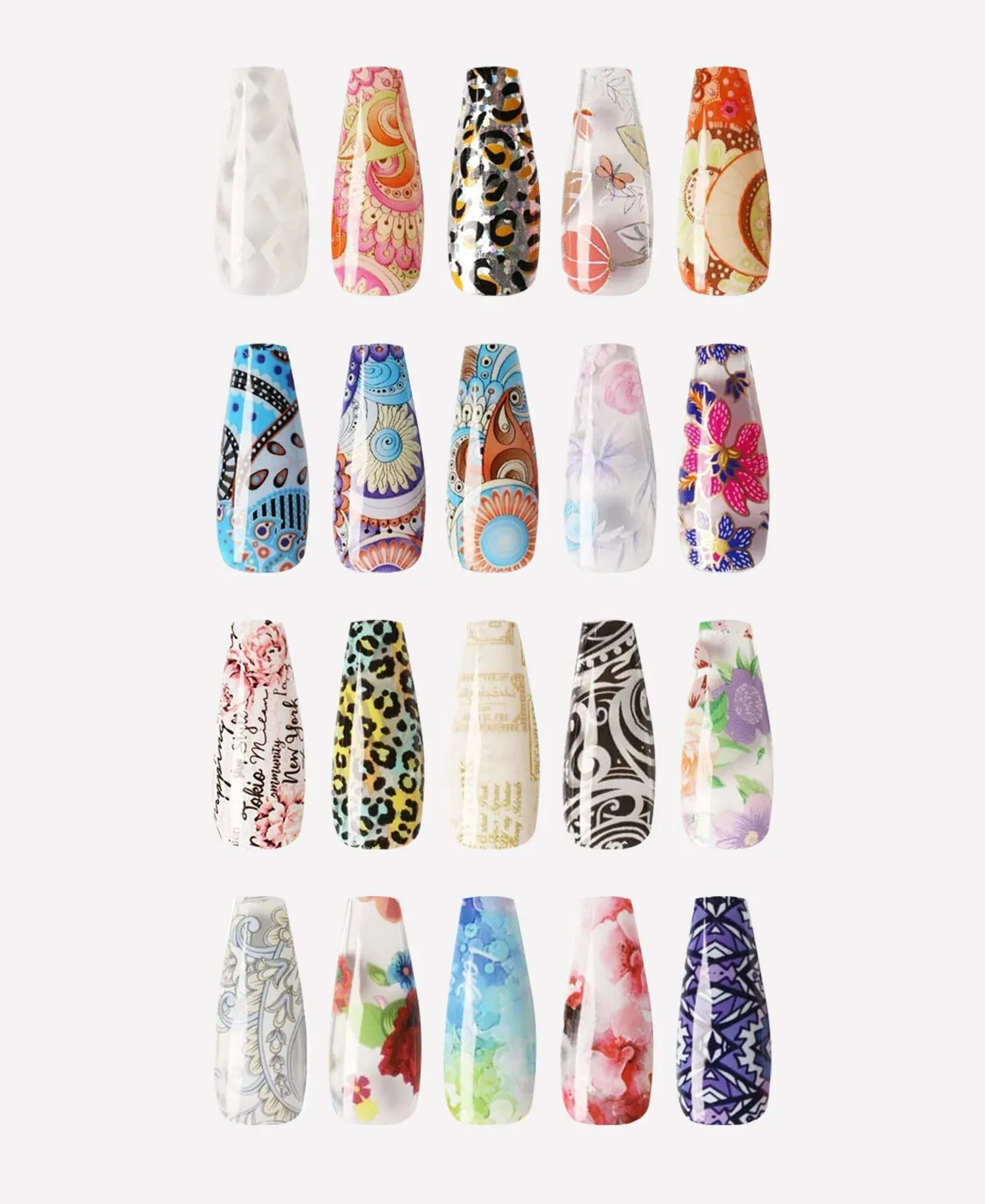 Exotic Charm Nail Foil Decoration Set