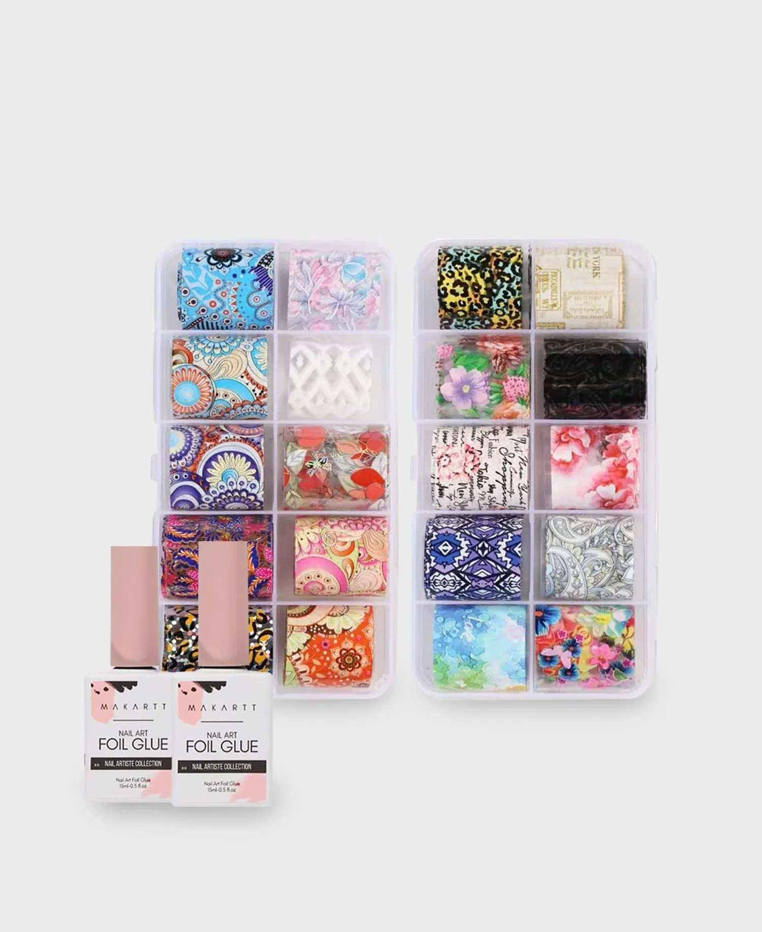 Exotic Charm Nail Foil Decoration Set