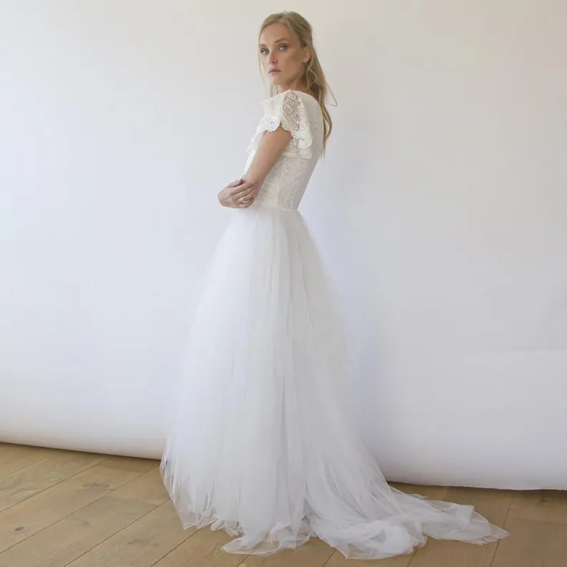 Fairy puffy tulle dress #1293