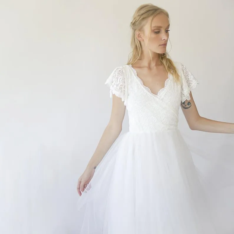 Fairy puffy tulle dress #1293