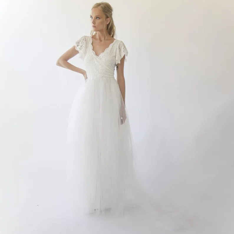 Fairy puffy tulle dress #1293