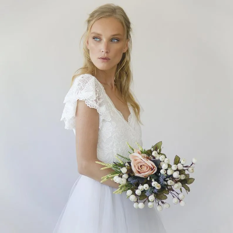 Fairy puffy tulle dress #1293