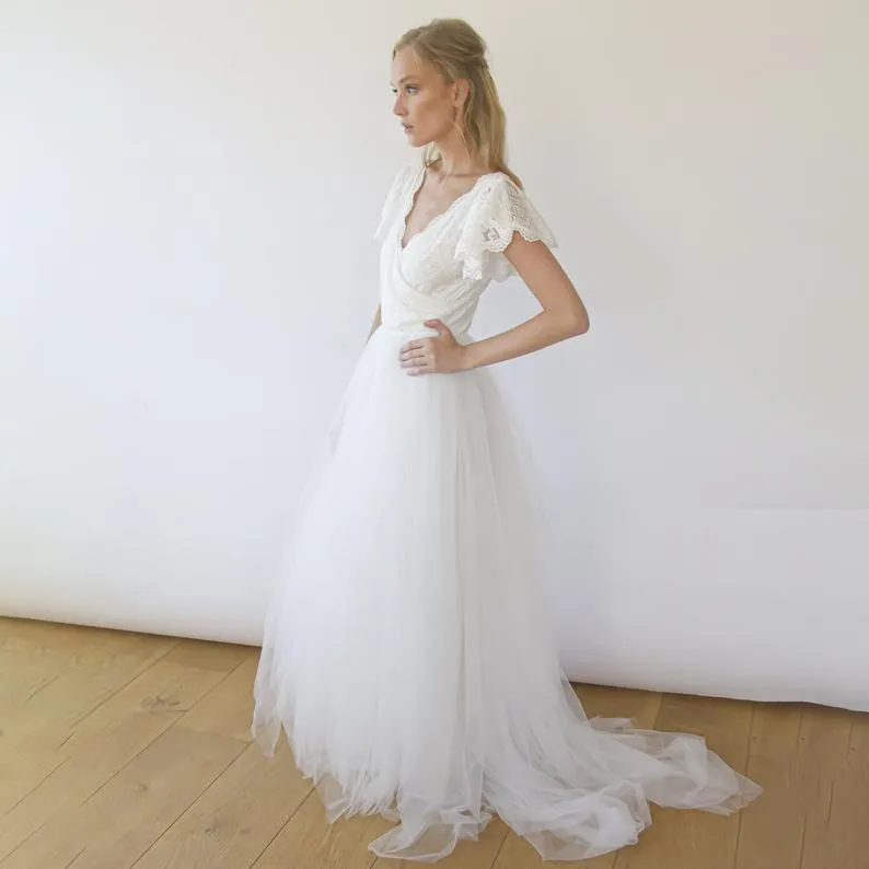Fairy puffy tulle dress #1293
