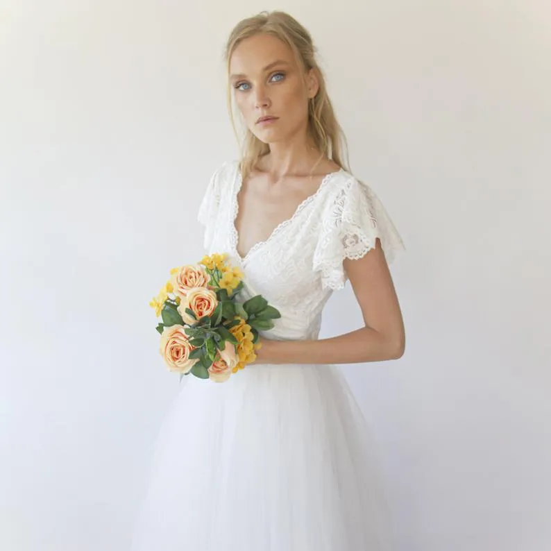 Fairy puffy tulle dress #1293