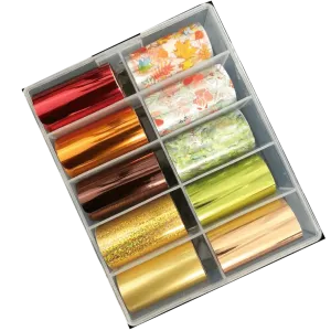 Fall Vibes - 10pc Transfer Foil Set
