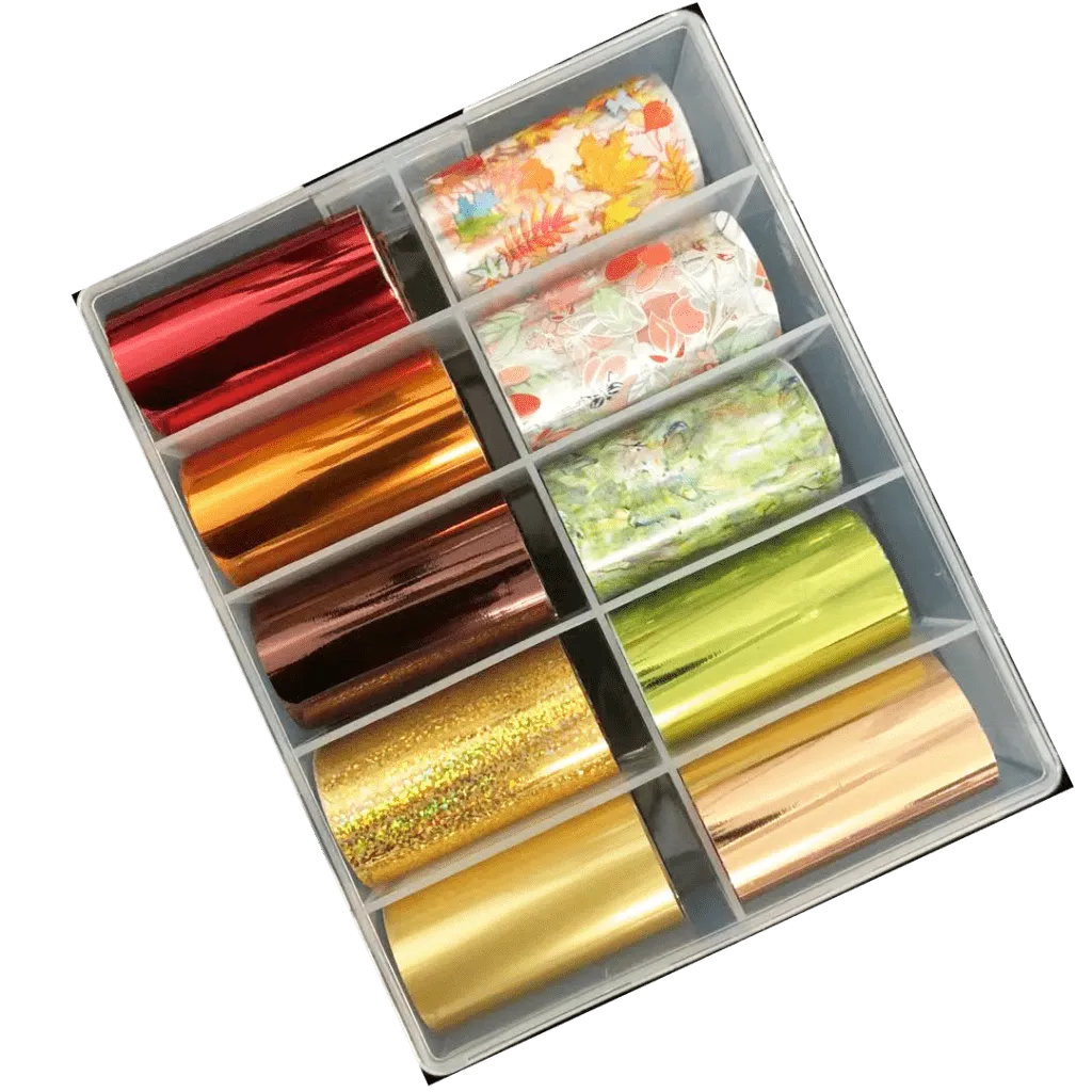 Fall Vibes - 10pc Transfer Foil Set