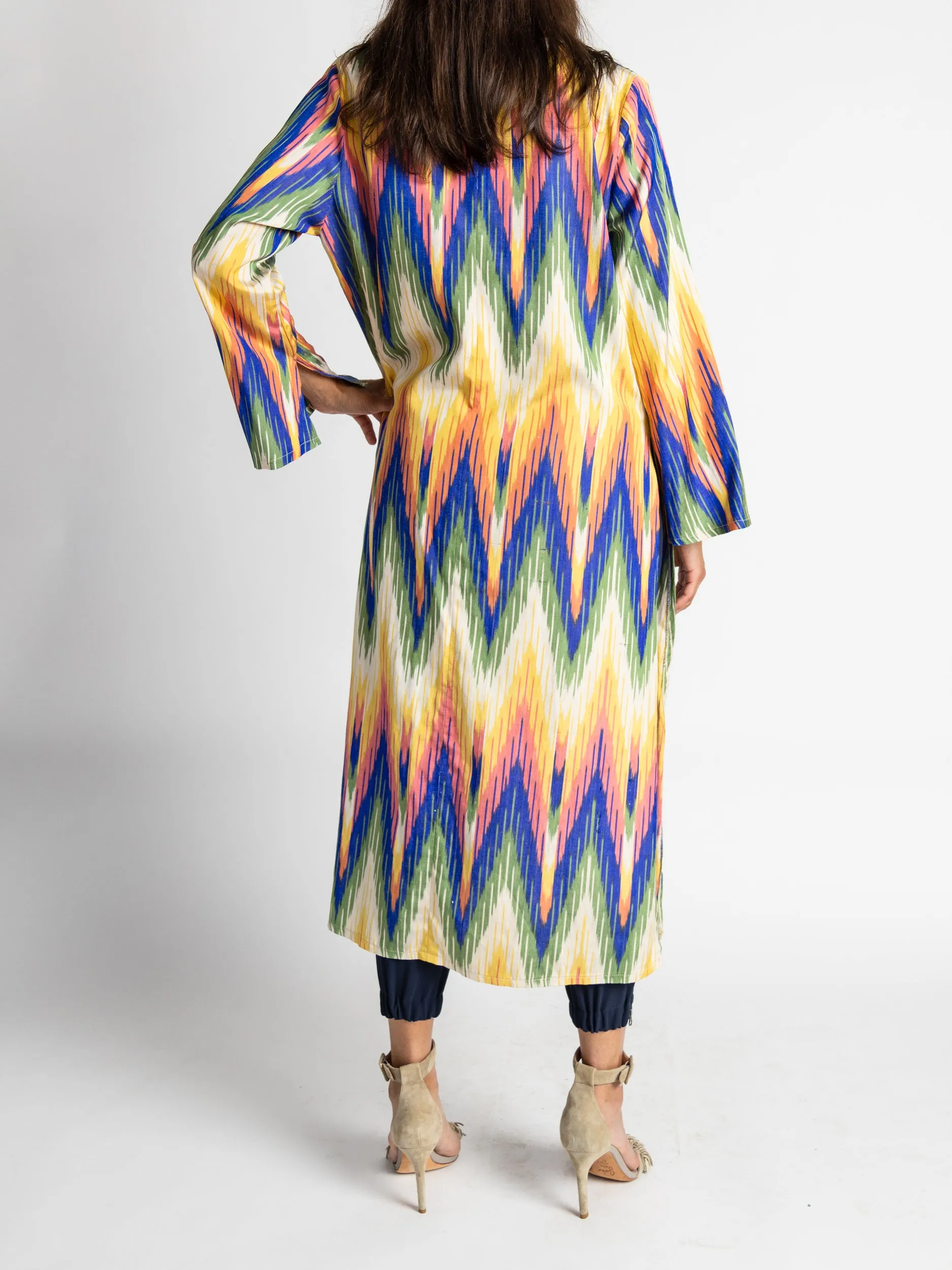 Fergana Silk Caftan Duster
