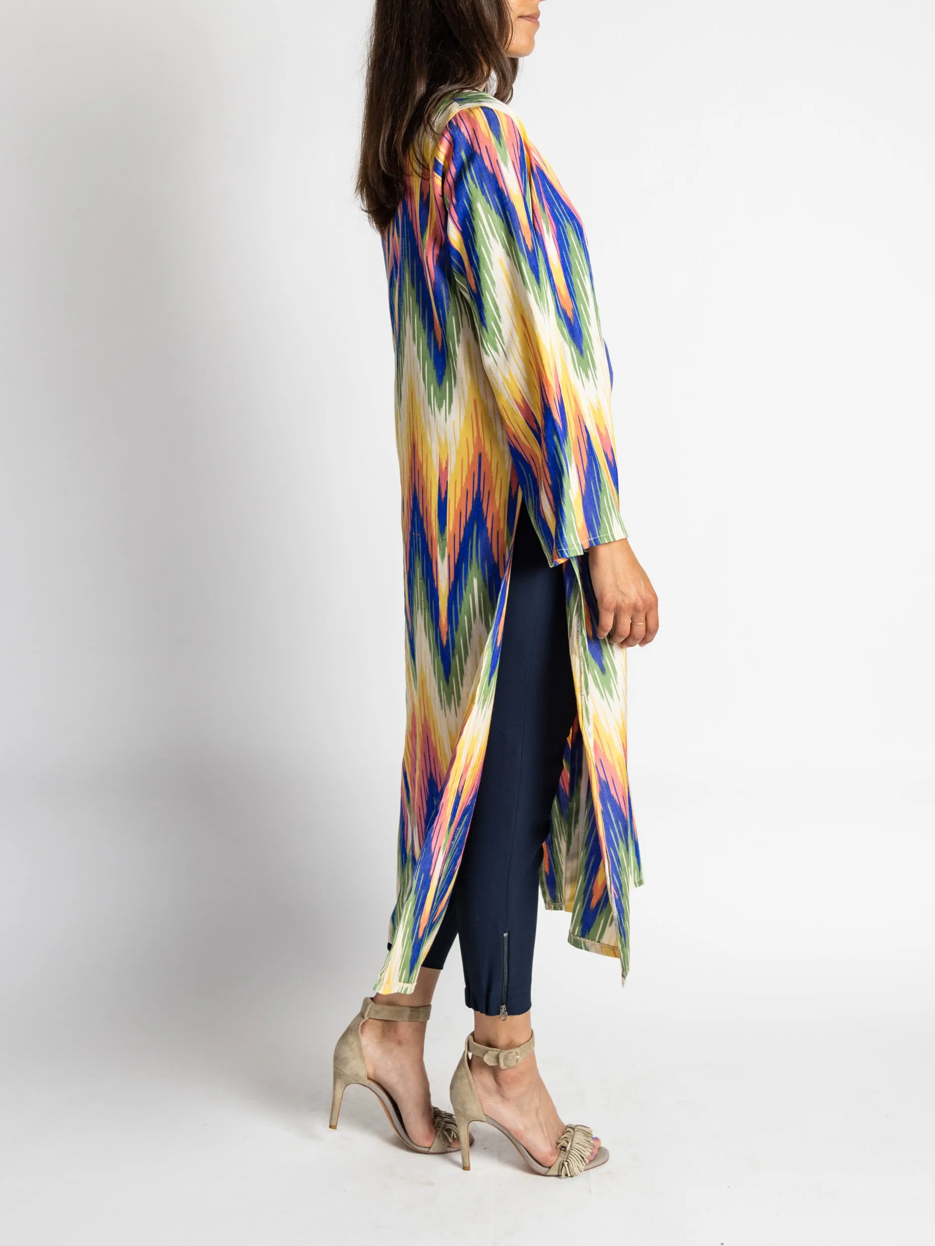 Fergana Silk Caftan Duster